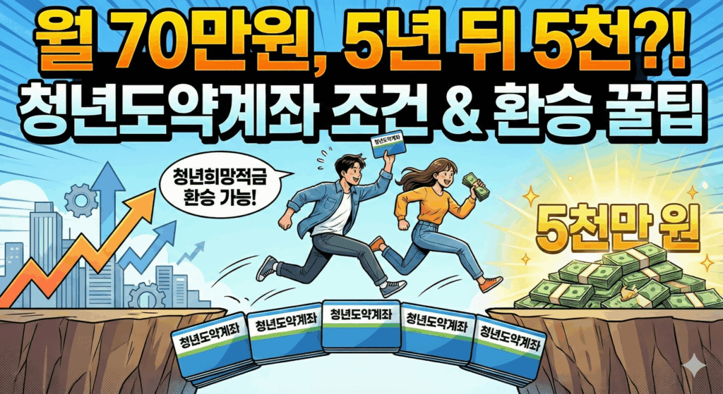 청년도약계좌 조건과 환승