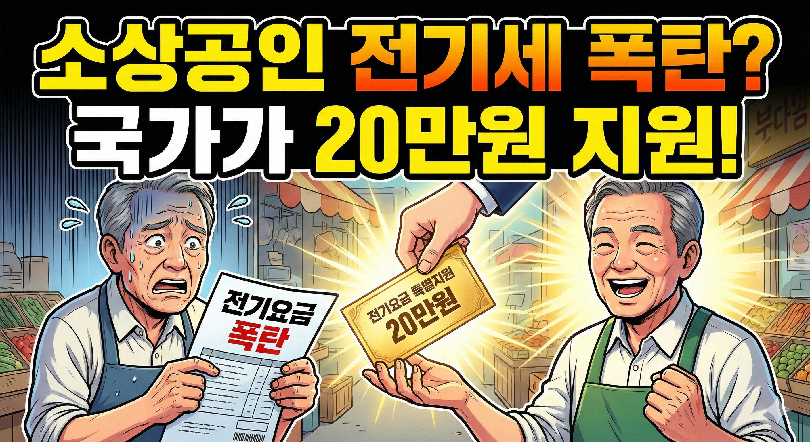 소상공인 전기세 지원