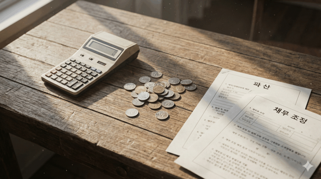 개인 회생 및 파산 비용