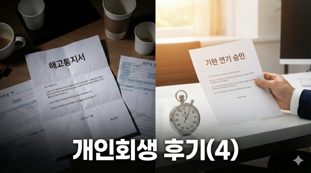 개인회생 후기(4)