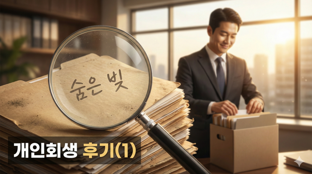 개인회생 후기(1)