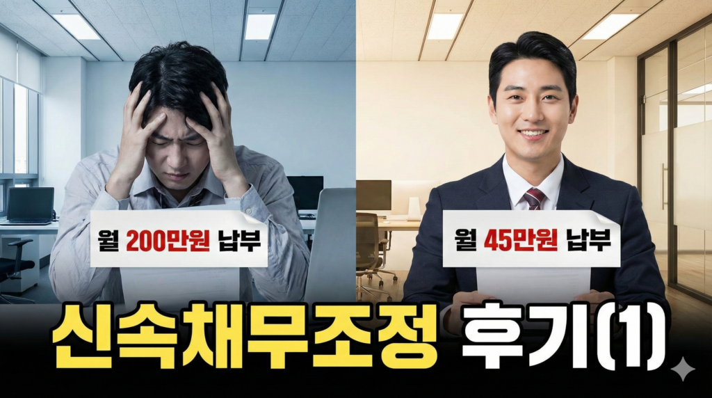신속채무조정 후기