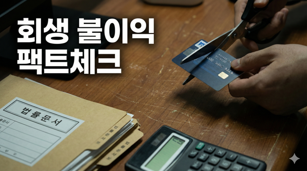 회생 불이익 팩트체크