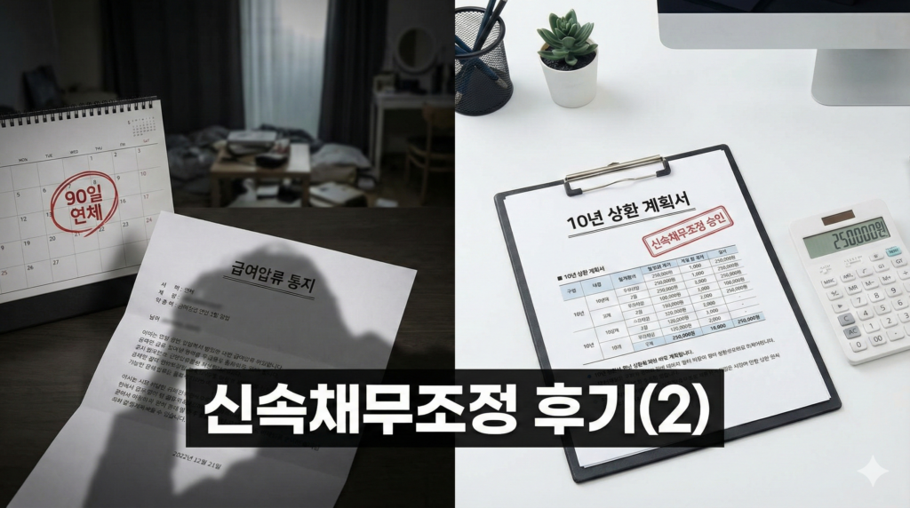 신속채무조정 후기