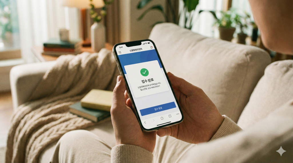 신속채무조정 비대면 신청 방법