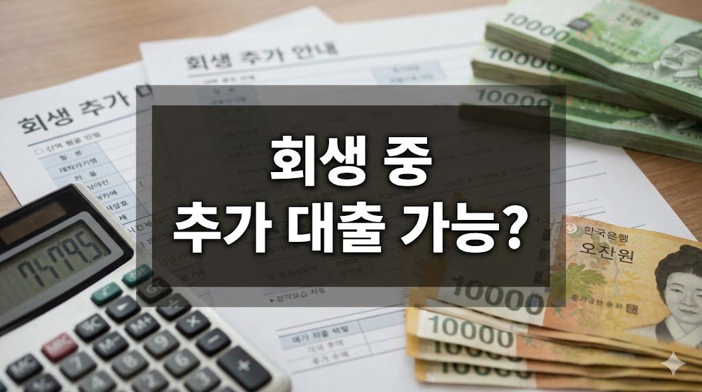 개인회생 중 추가 대출 가능