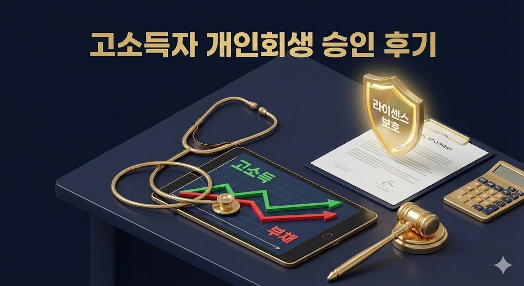 고연봉자 개인회생 가능 승인 후기