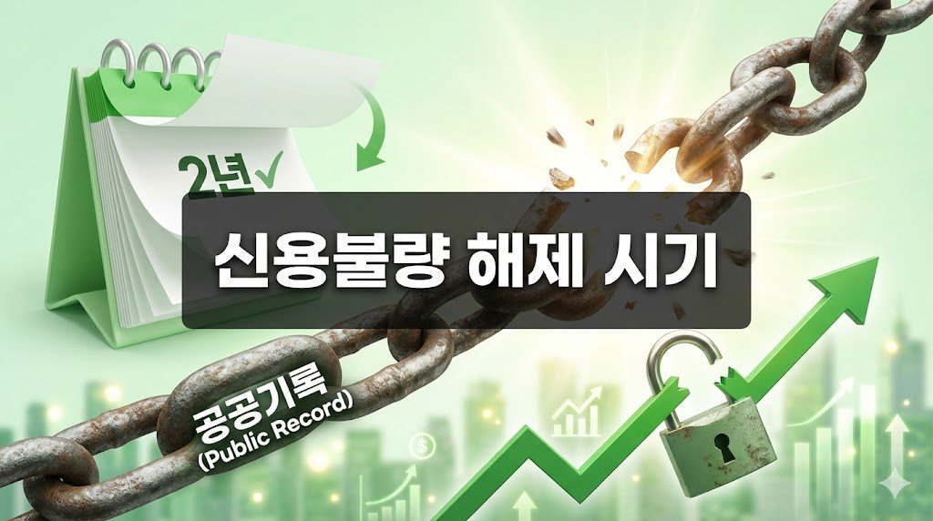 워크아웃 신용불량 등재 해재 시기