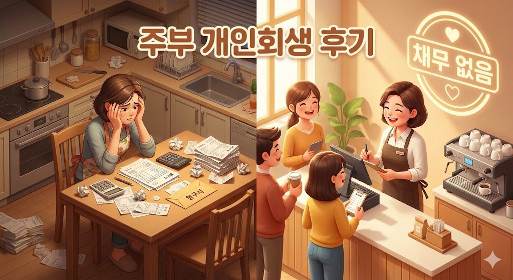 주부 개인회생 승인 후기