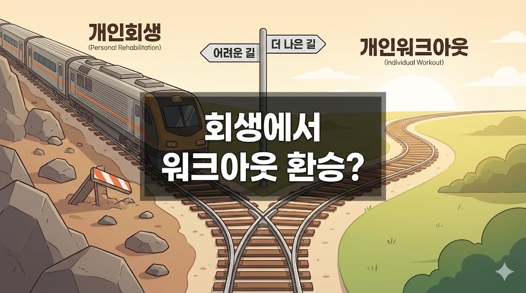 개인회생 중에 워크아웃으로 갈아타는 법