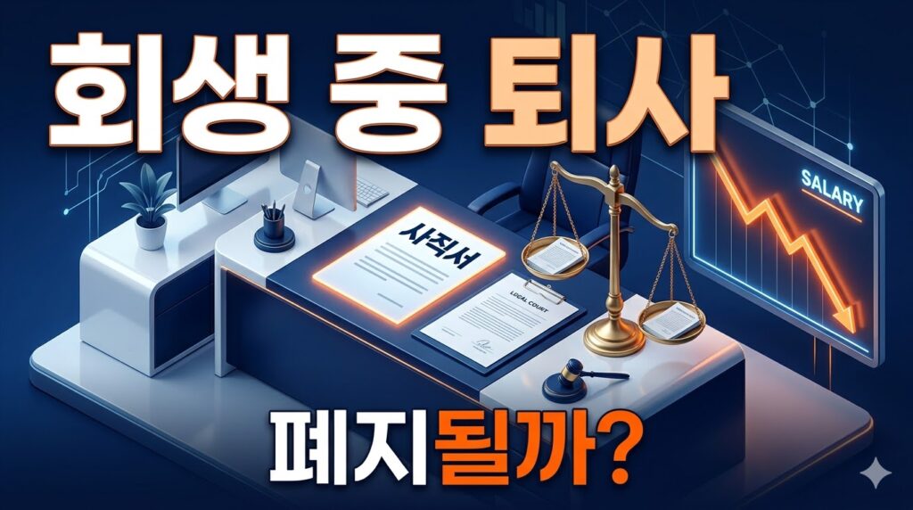 개인회생 퇴사 폐지